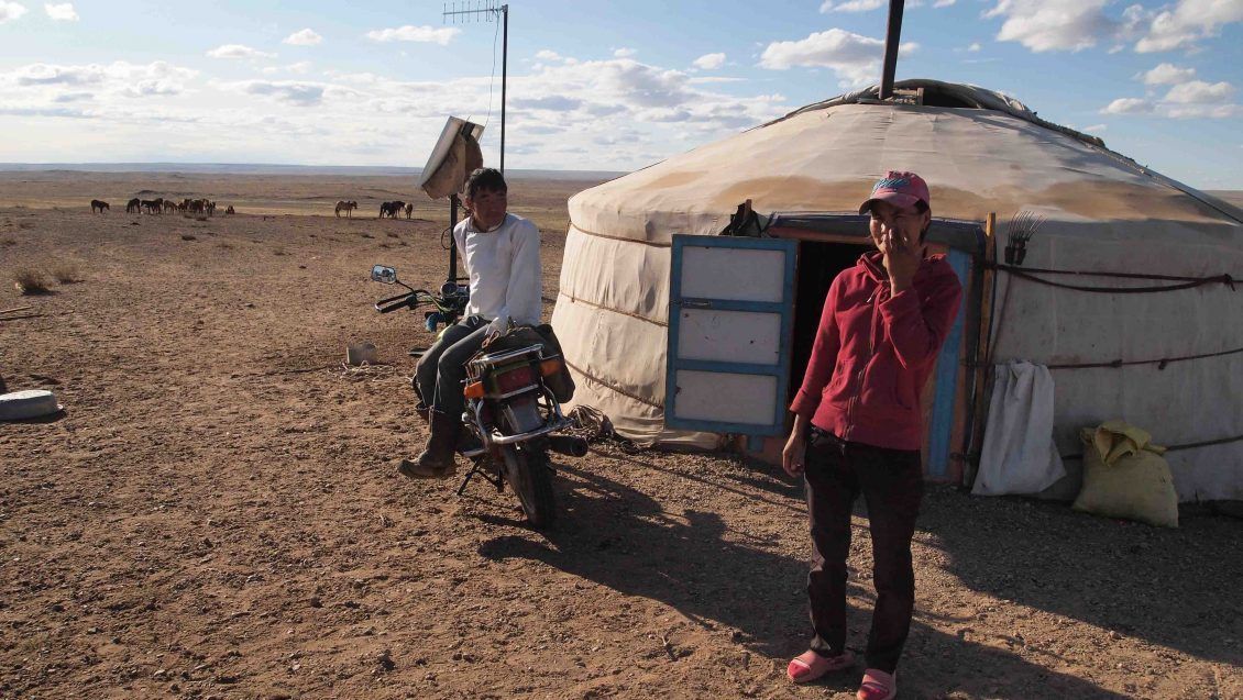 Nomadas-Desierto- Gobi