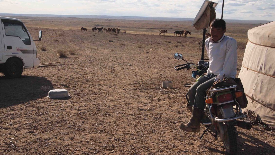 Nomadas-Desierto- Gobi