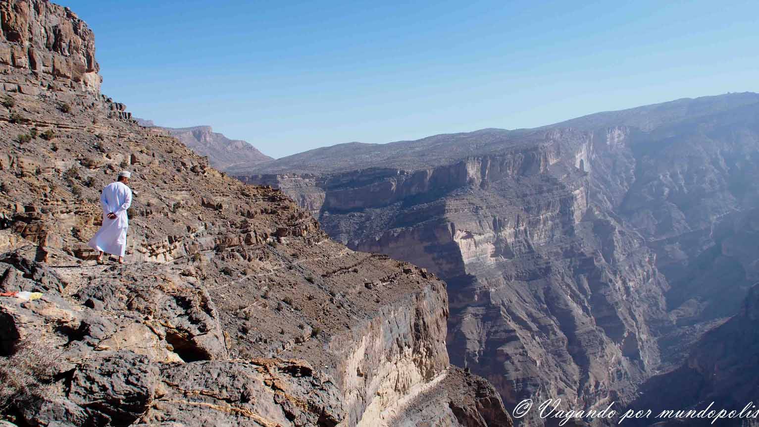 WADI GHUL. EL GRAN CAÑÓN DE OMÁN