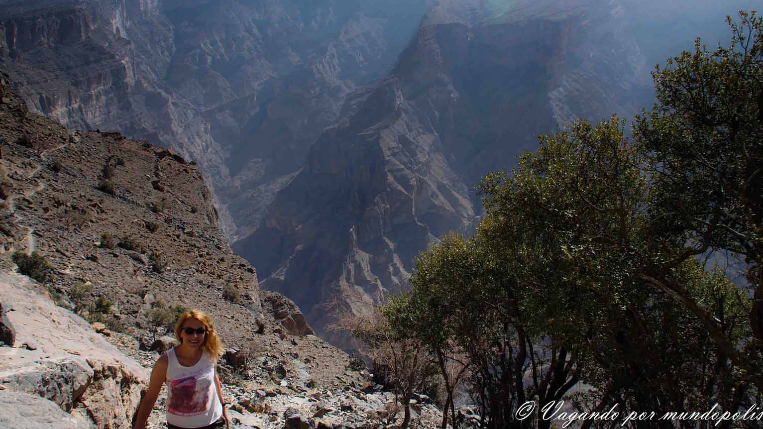 WADI GHUL. EL GRAN CAÑÓN DE OMÁN
