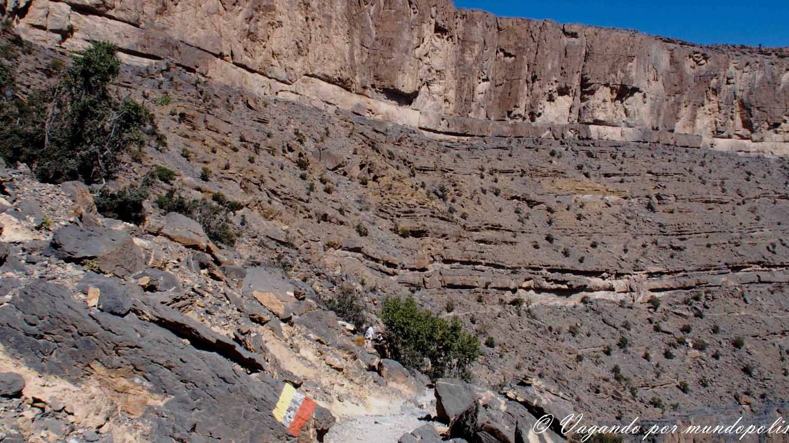 WADI GHUL. EL GRAN CAÑÓN DE OMÁN