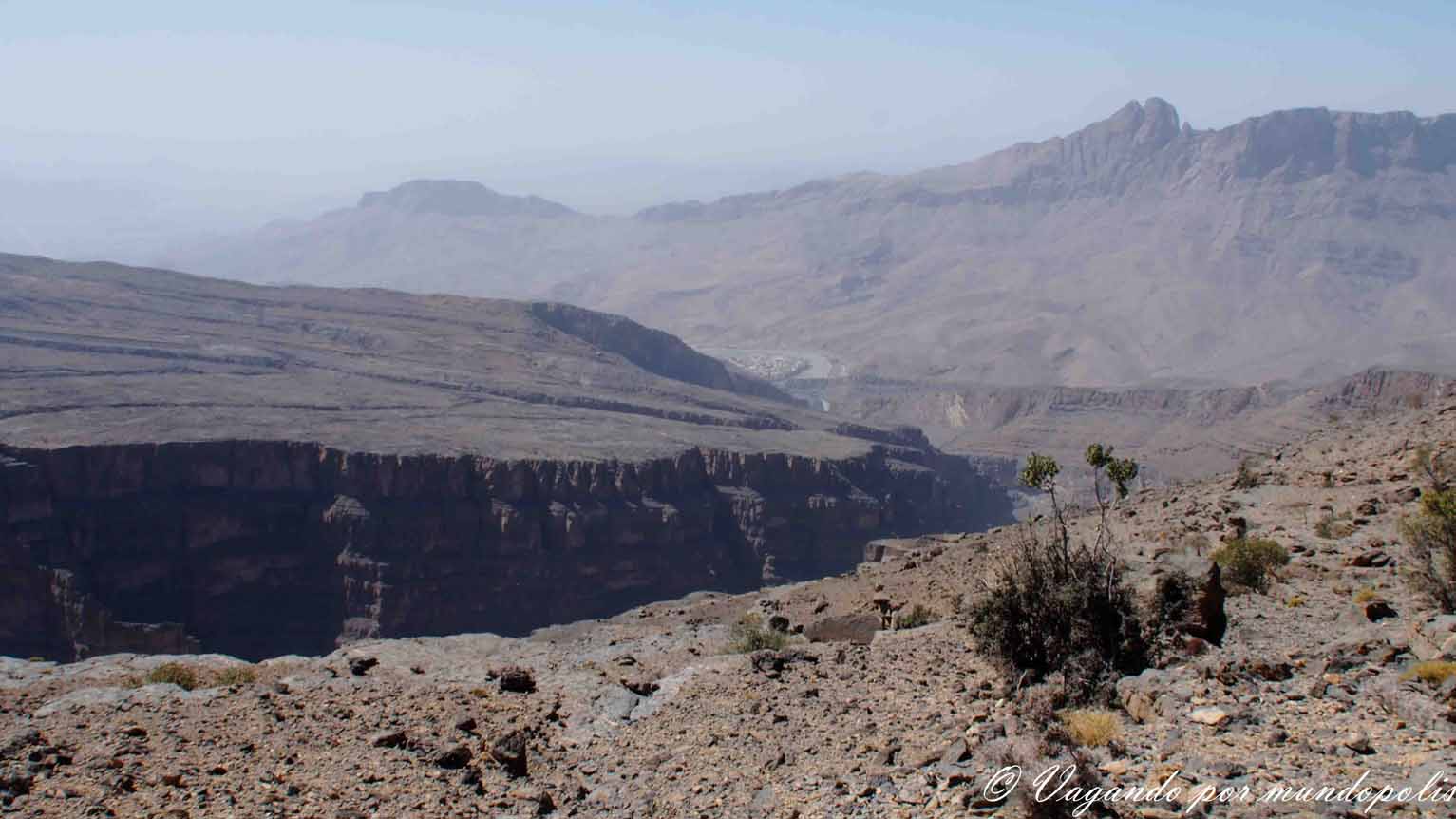 WADI GHUL. EL GRAN CAÑÓN DE OMÁN