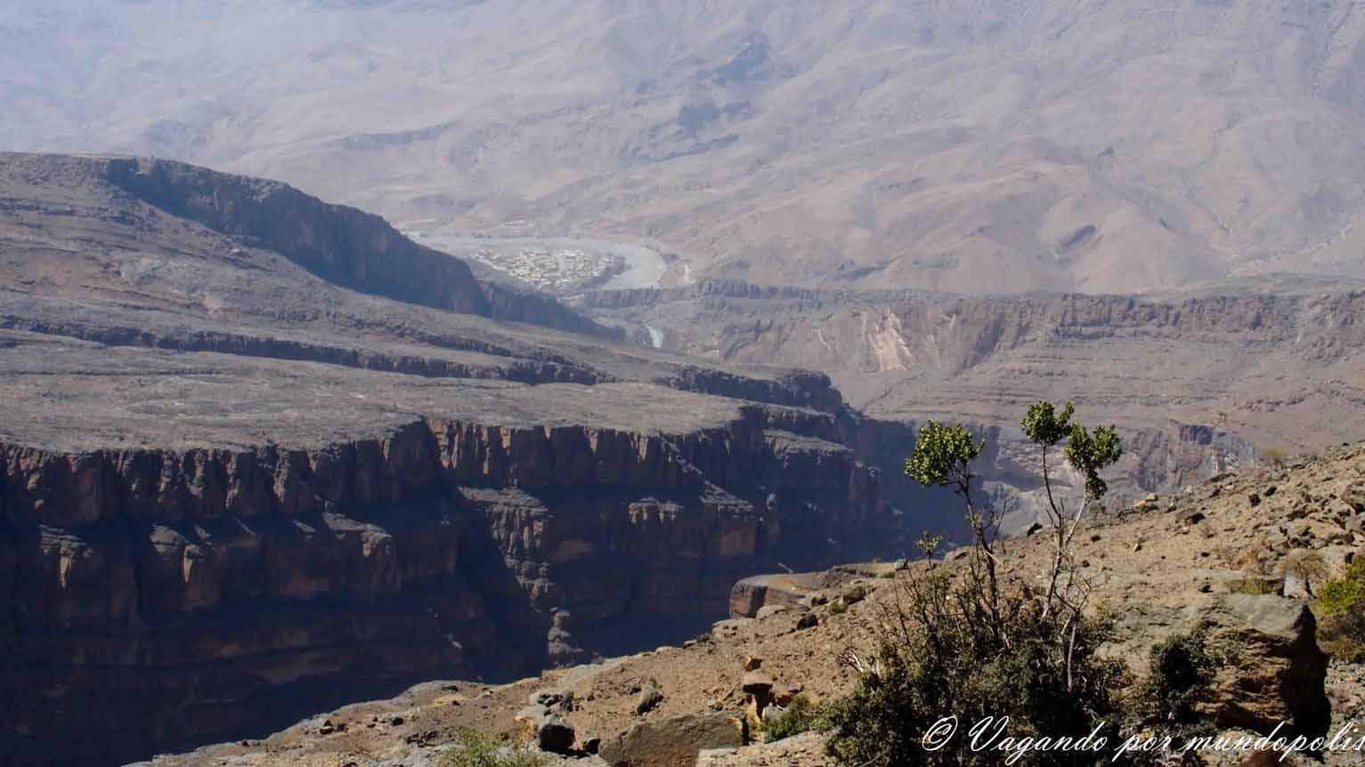 WADI GHUL. EL GRAN CAÑÓN DE OMÁN