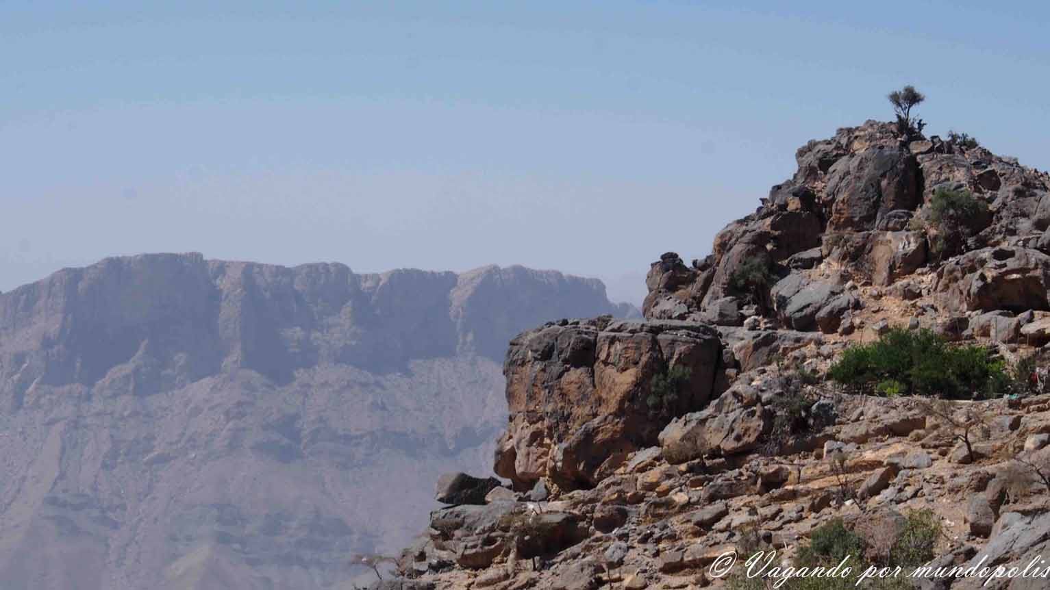 WADI GHUL. EL GRAN CAÑÓN DE OMÁN