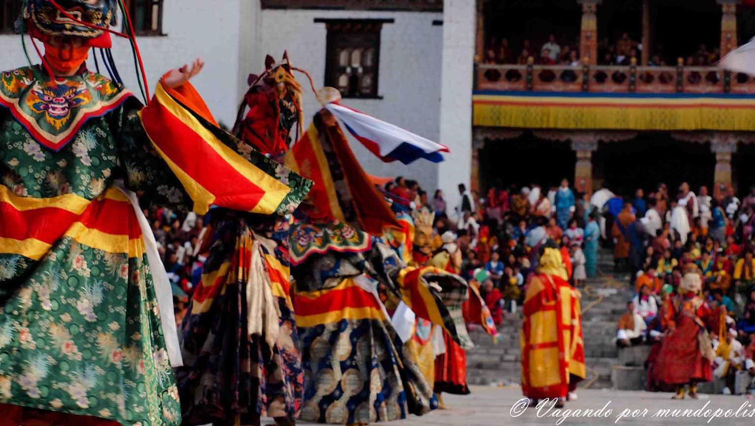 FESTIVALES EN BUTAN: LOS TSHECHU
