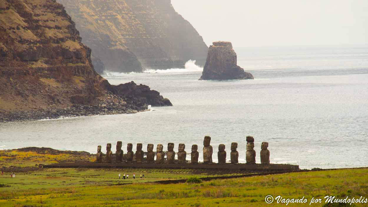 Ahu Tongariki-Isla de Pascua