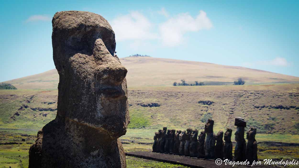 Ahu Tongariki-Isla de Pascua