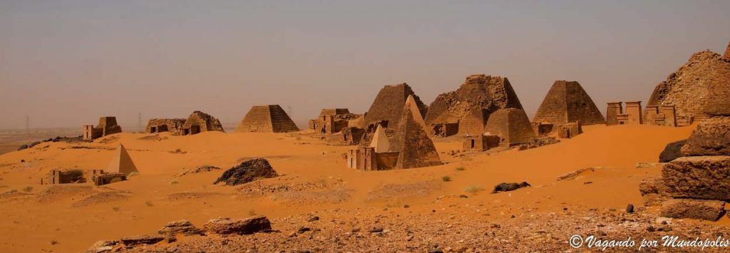 las pirámides-de-meroe
